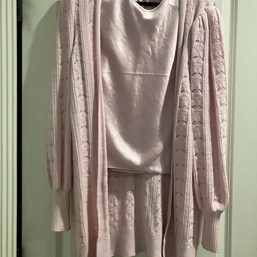 Express Pink Women's Sweater Set